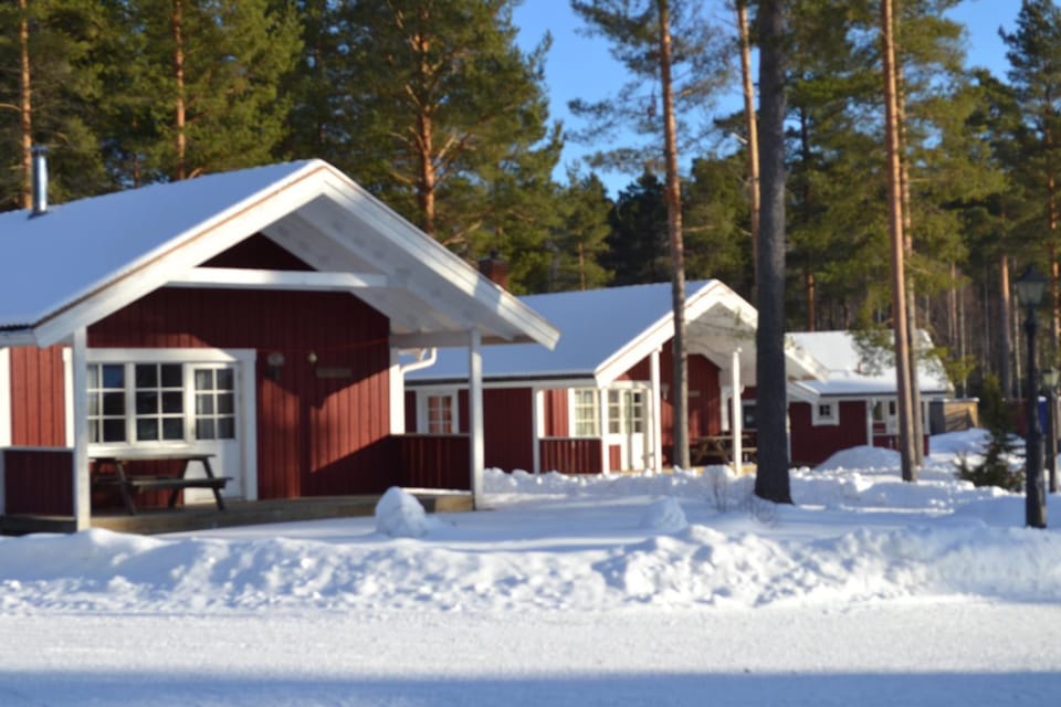 Property building, Patio, Facade/entrance, Winter, Garden