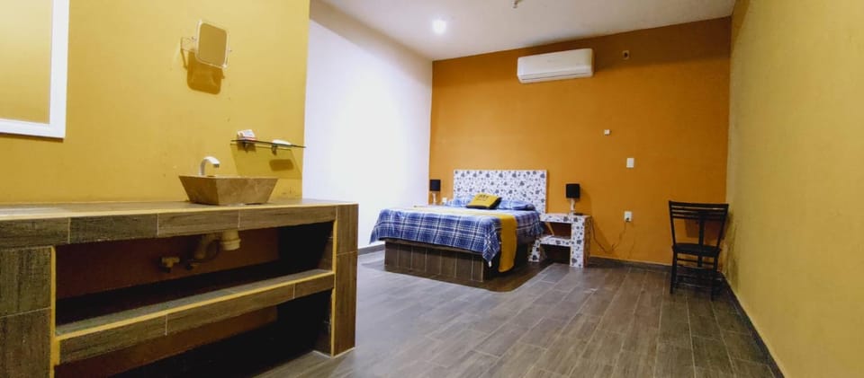 Bed, Photo of the whole room, Bedroom, air conditioner