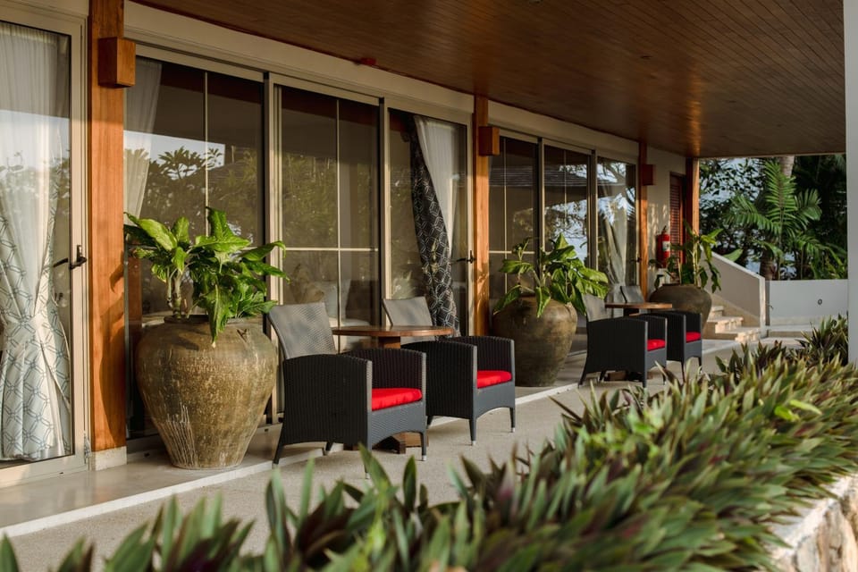 Patio, Day, Balcony/Terrace, Balcony/Terrace, Garden view