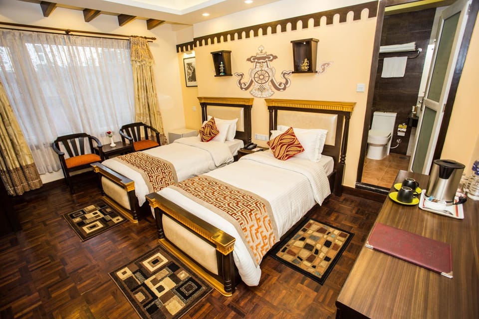 Bedroom, Garden view