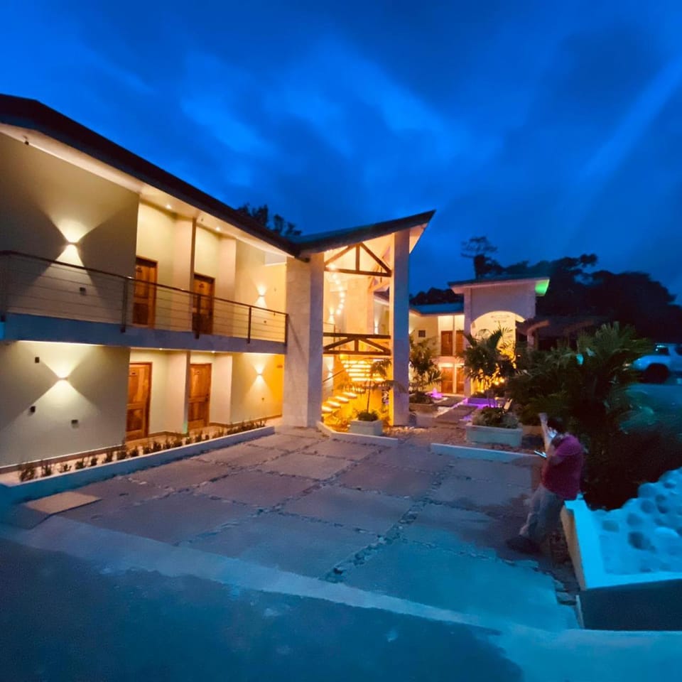 Property building, Night