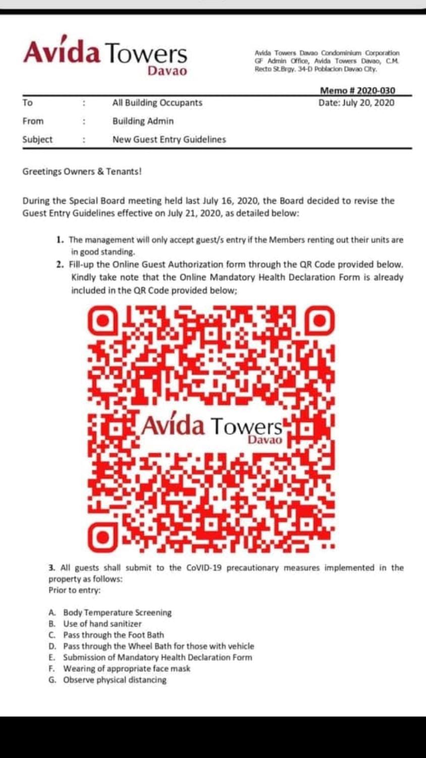 Davao Avida Towers Apartment in Davao City
