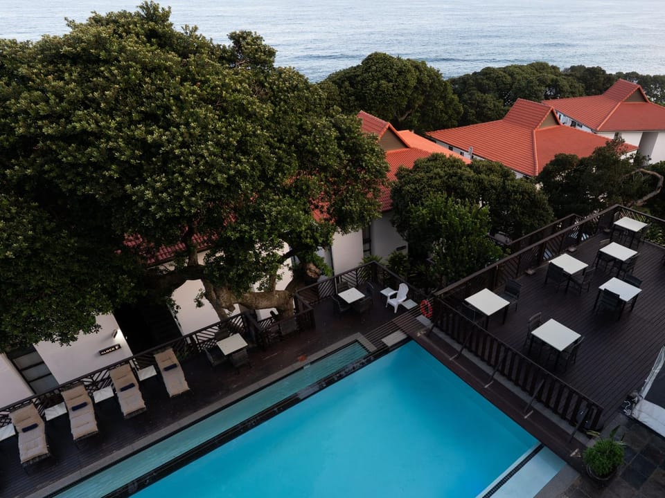 Day, Pool view, Sea view, Swimming pool