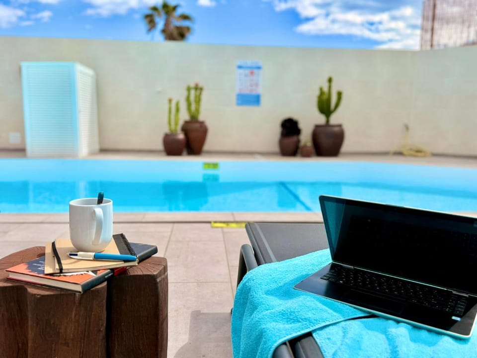 Day, Pool view, Swimming pool, sunbed