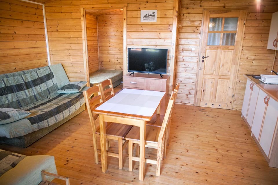 Kitchen or kitchenette, Living room, Dining area, Bedroom