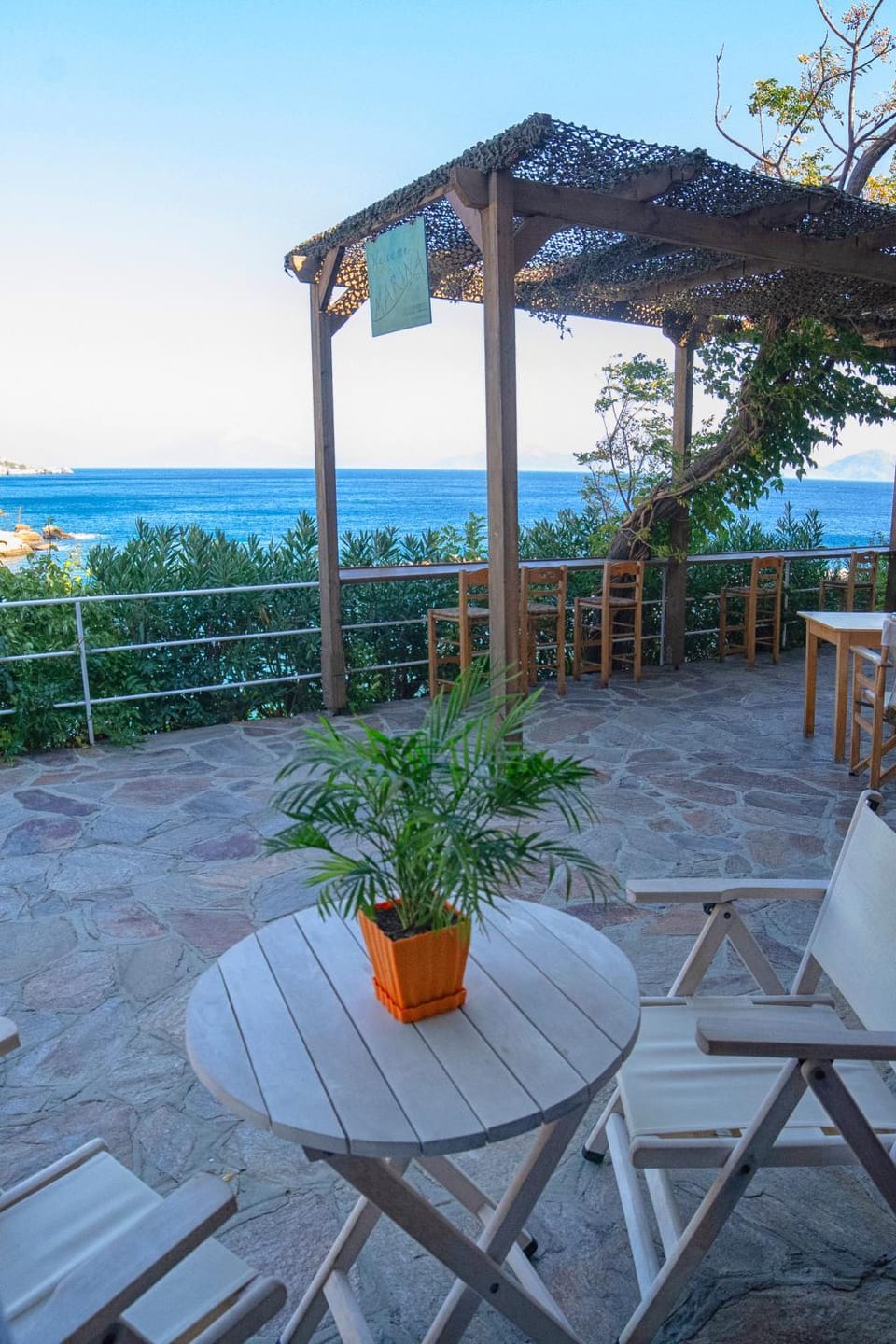 Natural landscape, View (from property/room), Balcony/Terrace, Sea view