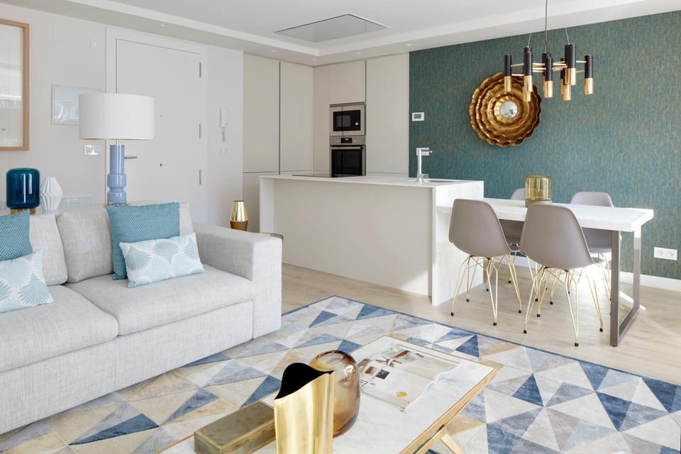 Living room, Dining area