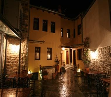 Patio, Night, Winter