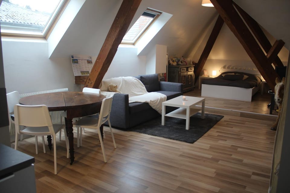 Living room, Dining area, Bedroom