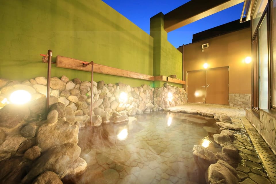 Night, Hot Spring Bath, Open Air Bath