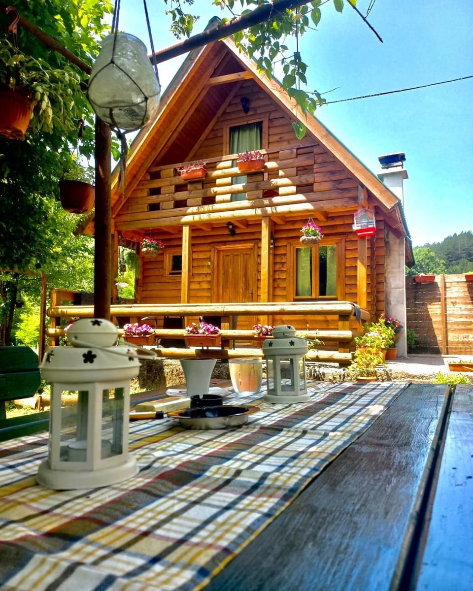 Brvnara Borovik Nature lodge in Montenegro