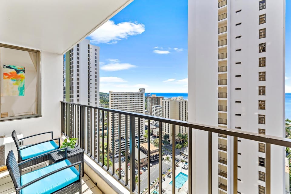 Day, Balcony/Terrace, City view, Sea view