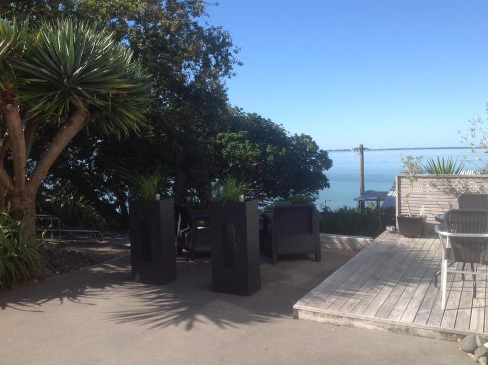 Patio, Day, Sea view