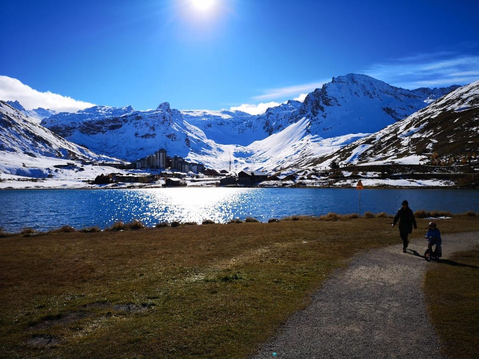 Natural landscape, Bird's eye view, Hiking