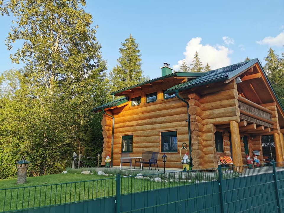 Ferienwohnungen Blockhaus - Zwergenhäusl Grünau im Almtal Apartment in Upper Austria