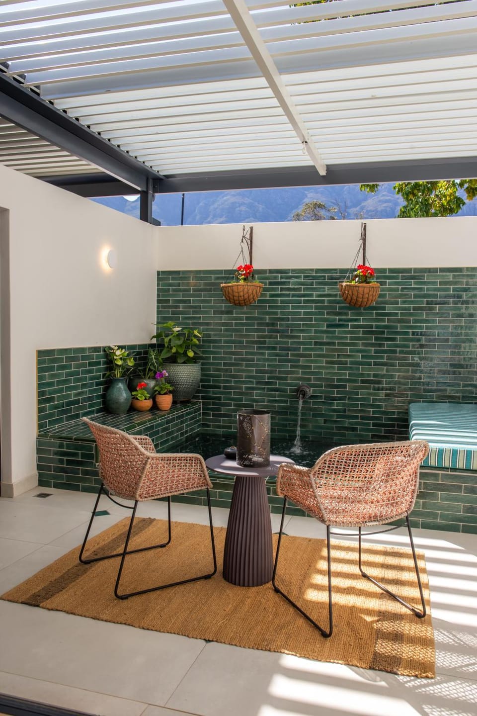 Patio, Seating area, Pool view, Swimming pool