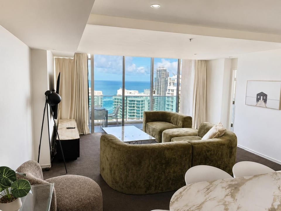 Natural landscape, Living room, Sea view