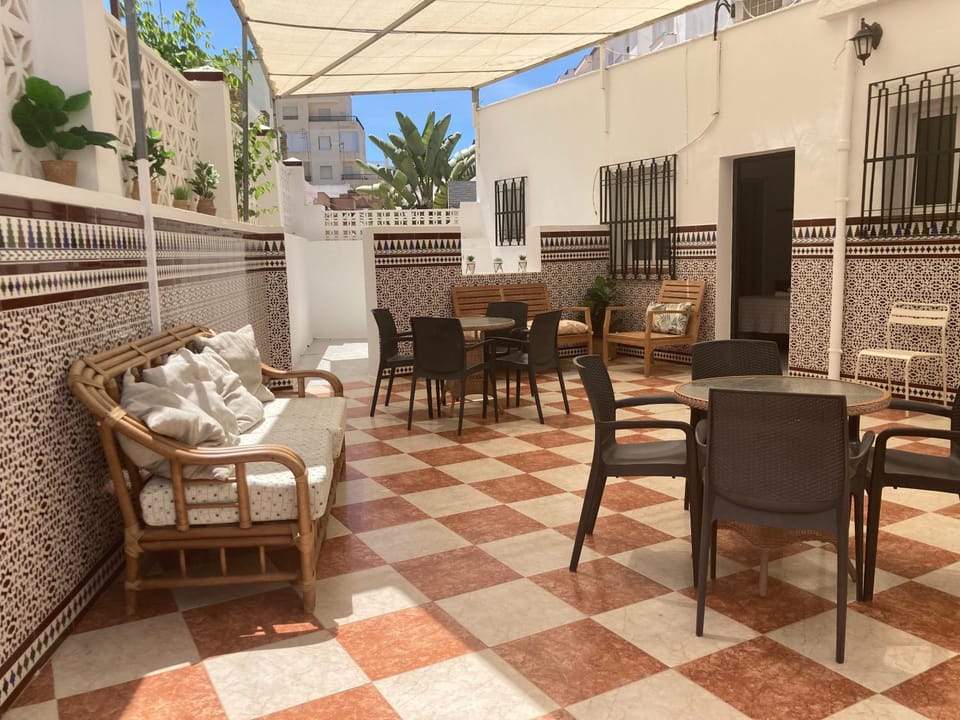 Patio, Living room, Seating area