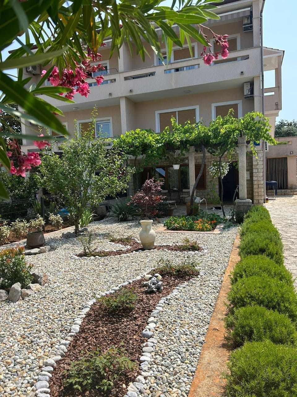 Property building, Garden, Garden view