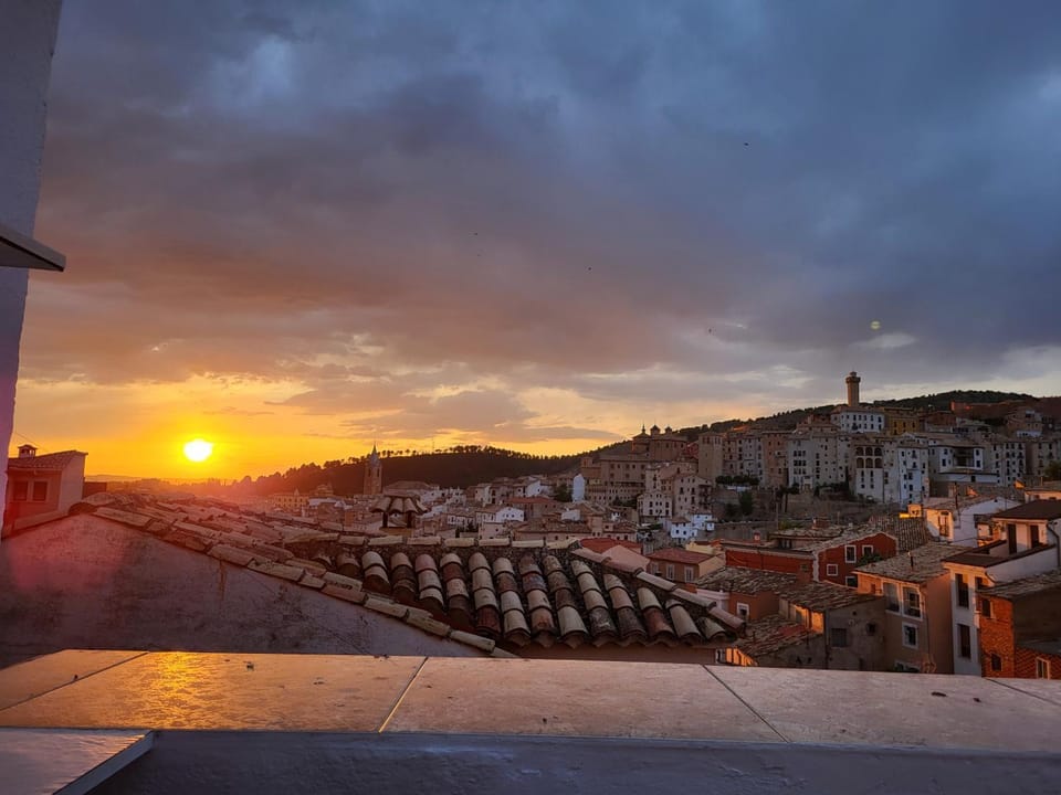 Natural landscape, City view, Sunset