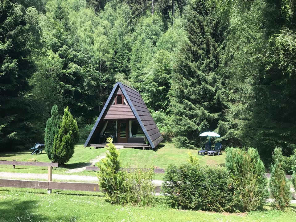Property building, Garden view