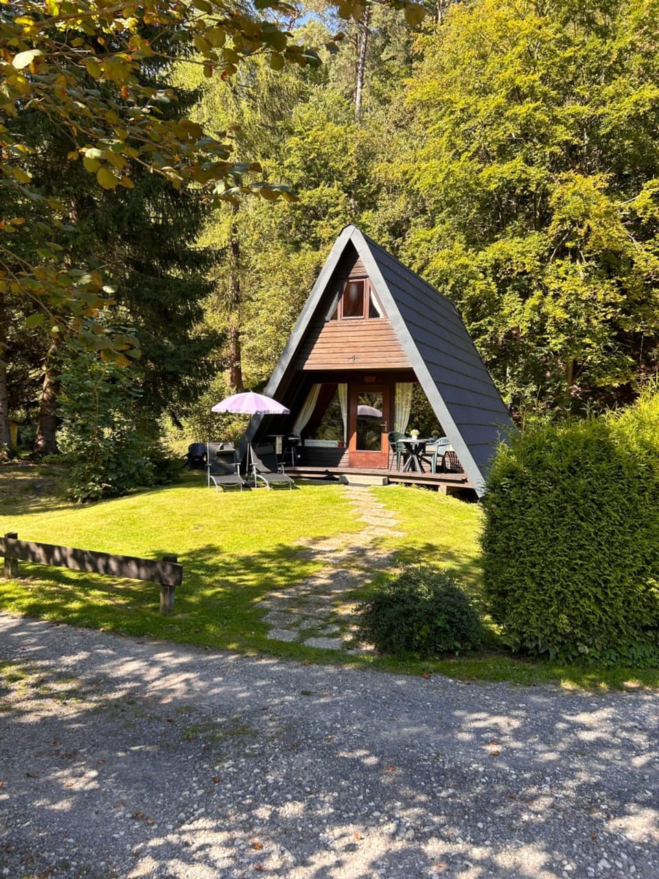 Property building, Garden view