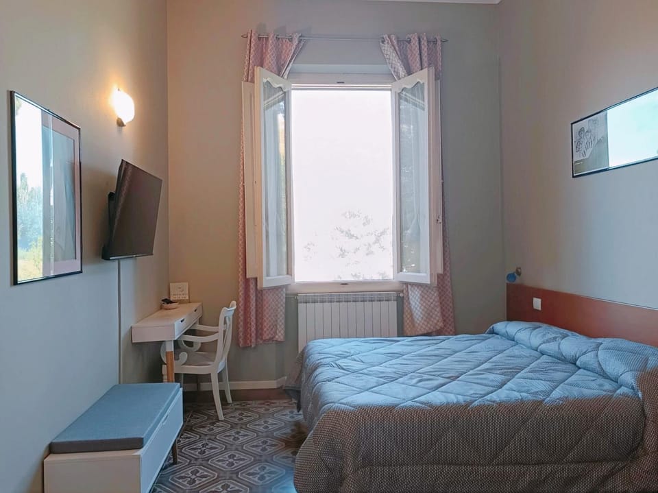 Garden view, air conditioner