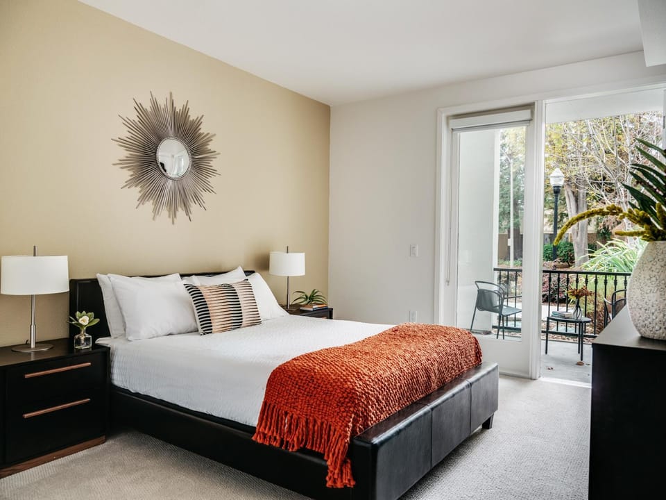 Bed, Bedroom