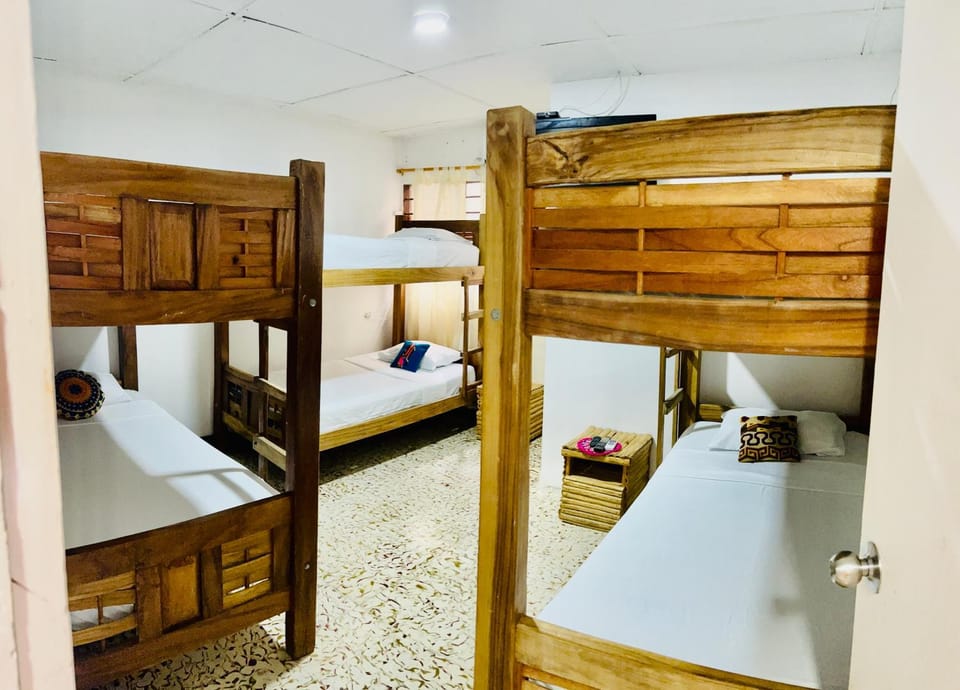 Photo of the whole room, bunk bed
