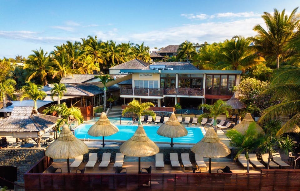Facade/entrance, Bird's eye view, Garden view, Landmark view, Pool view