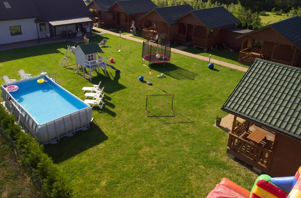 Delfinek Nature lodge in West Pomeranian Voivodeship, Poland