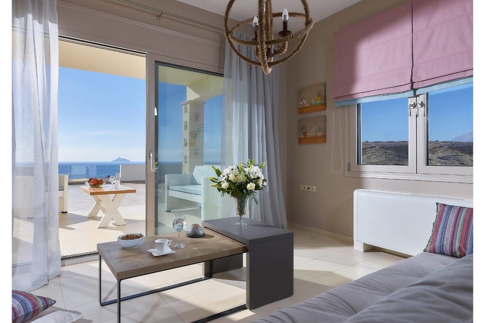 Balcony/Terrace, Living room, Sea view