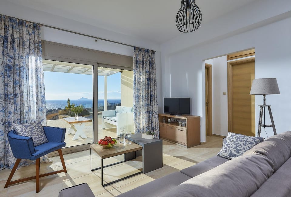 Balcony/Terrace, Living room, Sea view