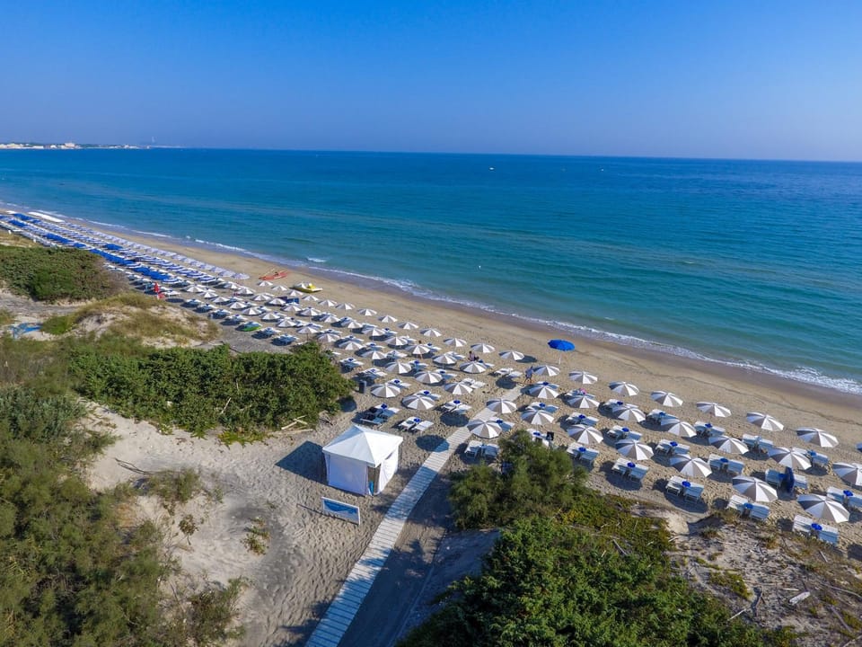 Bird's eye view, Beach