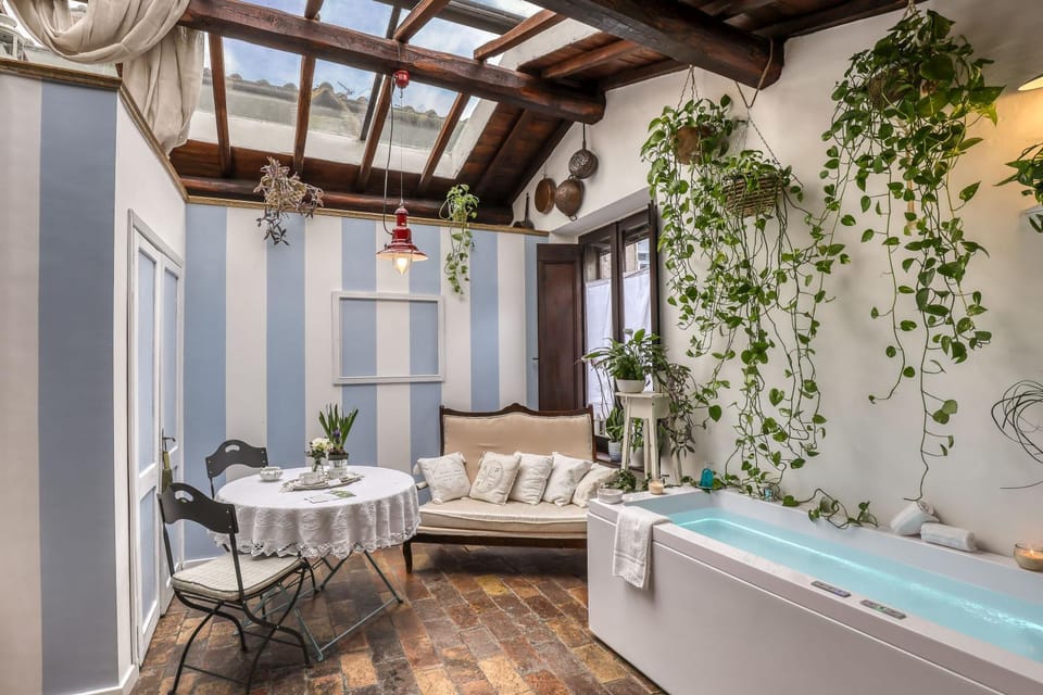 Hot Tub, Bathroom, View (from property/room), Bedroom
