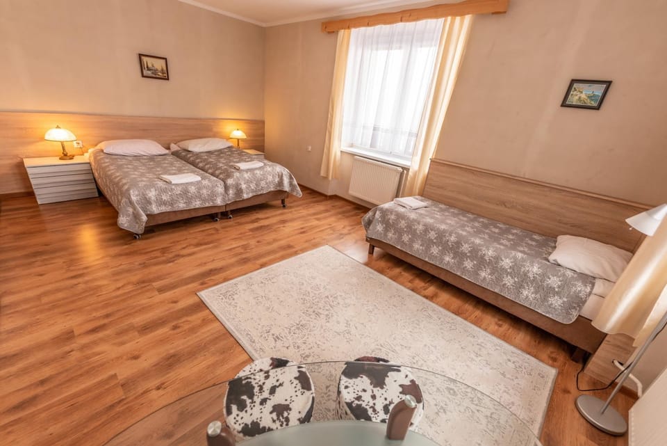 Bed, Living room, Photo of the whole room, Seating area, Bedroom
