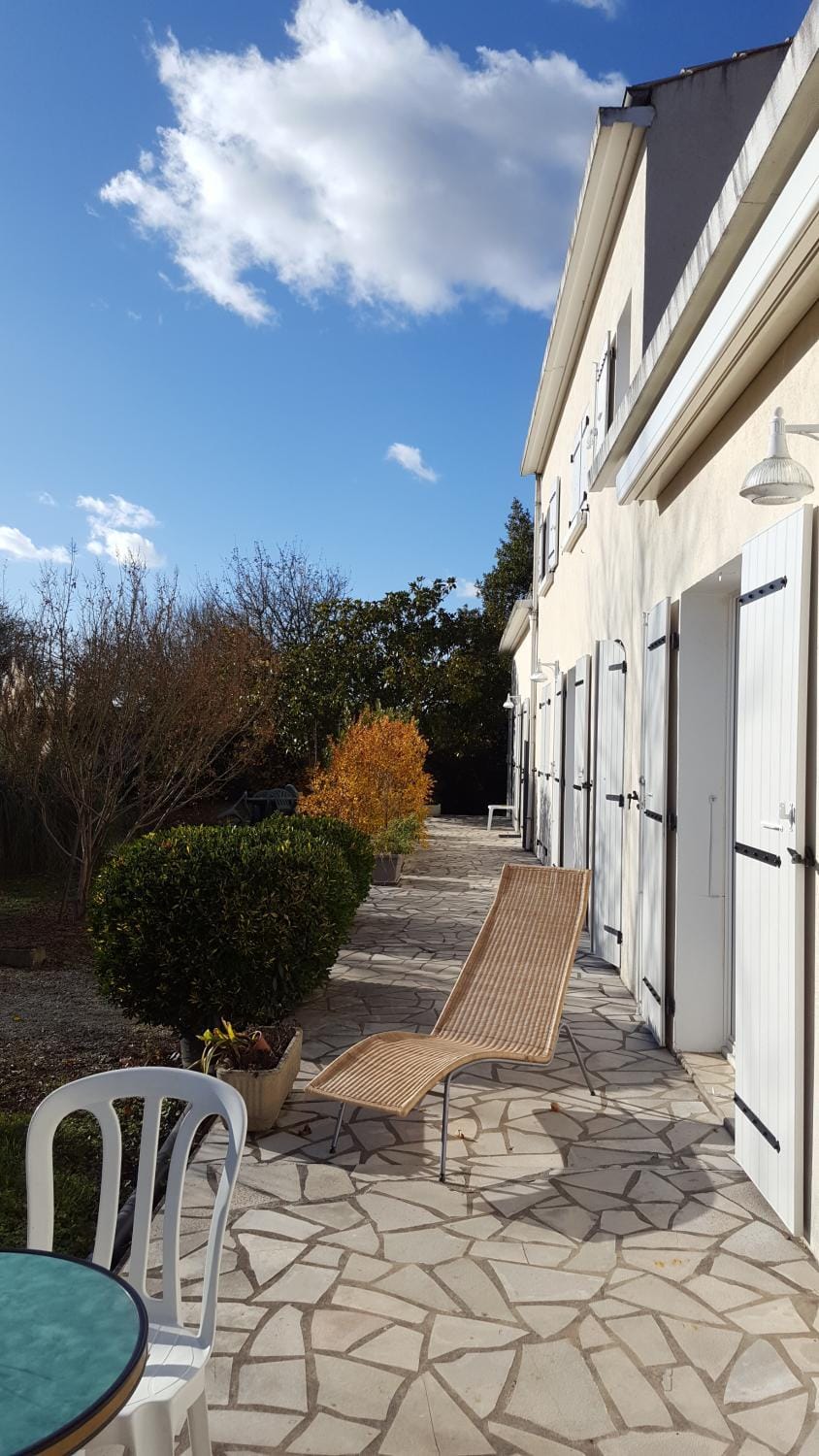 Facade/entrance, Garden view