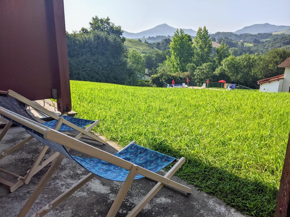 Day, Natural landscape, Garden, Mountain view, sunbed