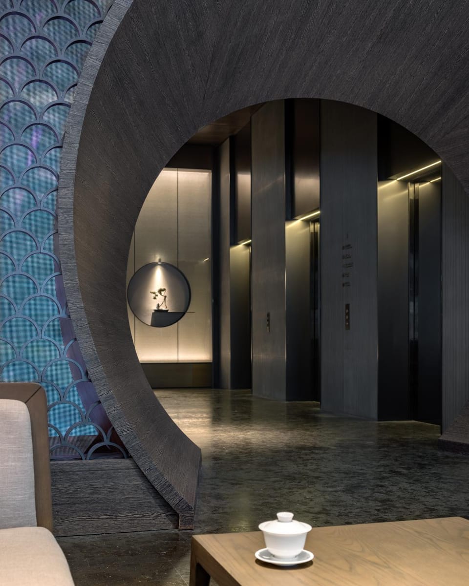 Lobby or reception, Decorative detail