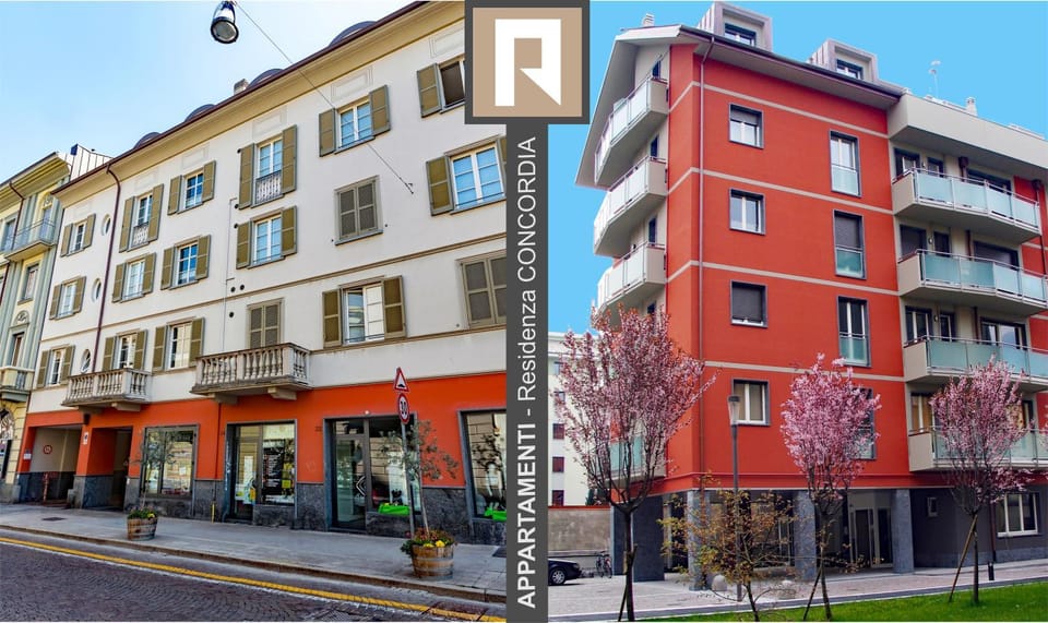 Property building, Facade/entrance, Property logo or sign, Property logo or sign, Garden view, Landmark view, Mountain view, Street view, Quiet street view