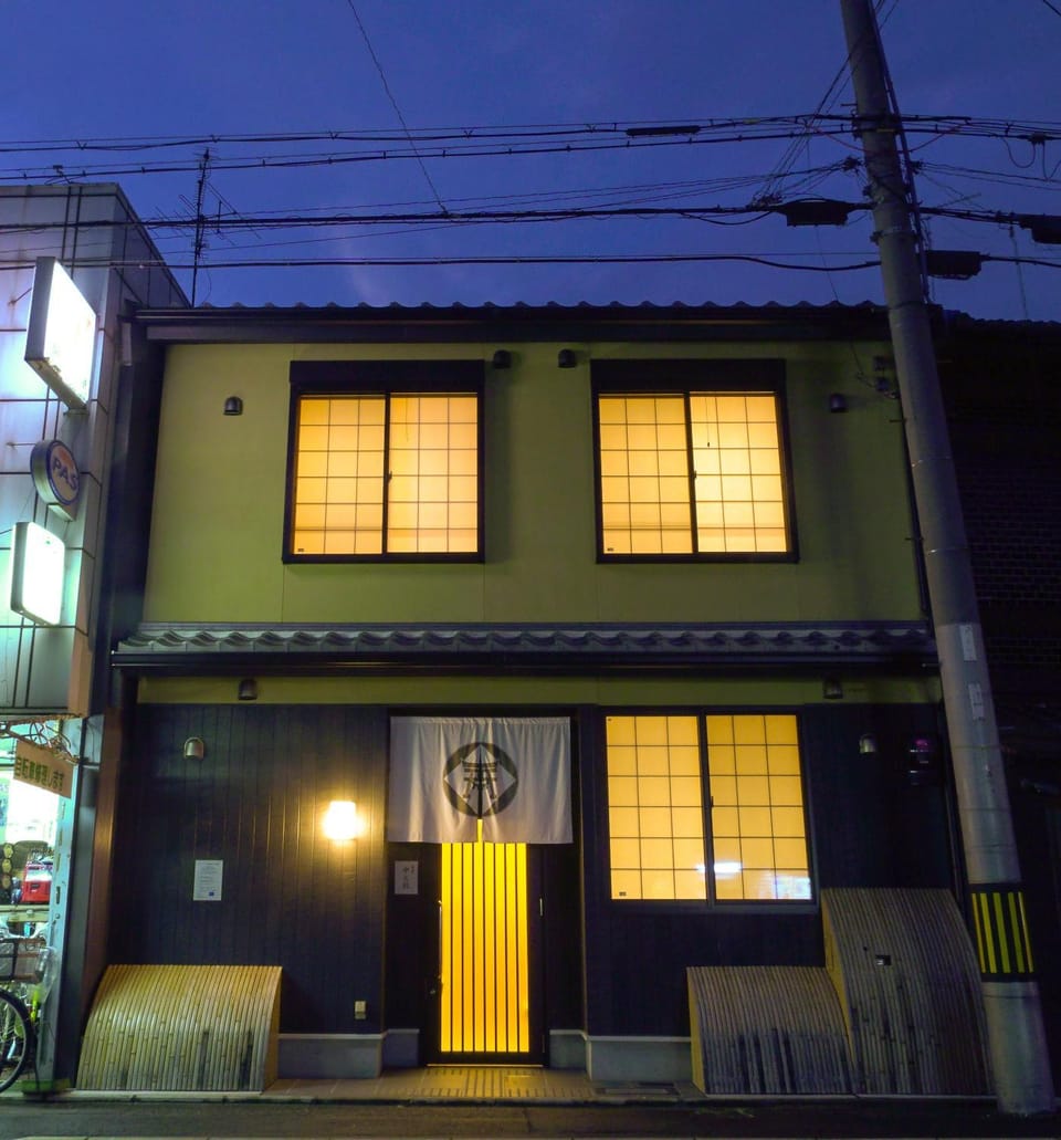 Facade/entrance, Night