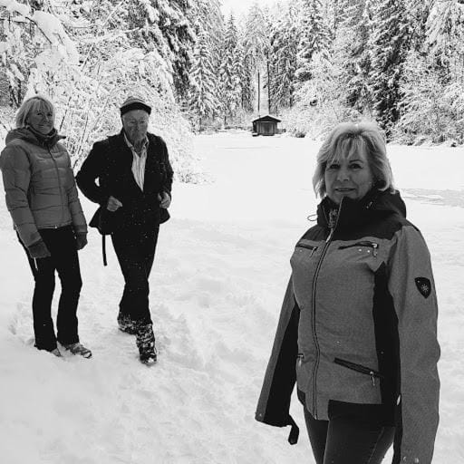 Skiing, Hiking