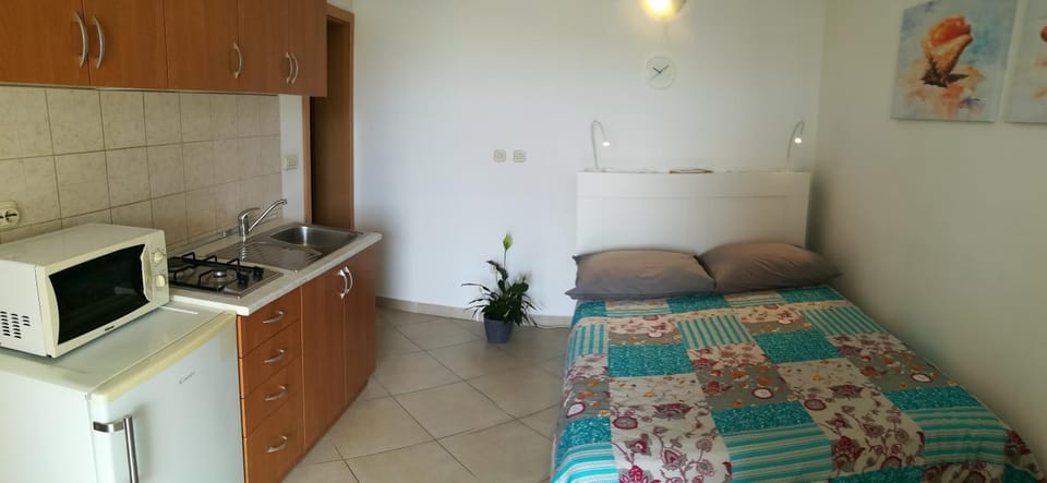 Kitchen or kitchenette, Bedroom