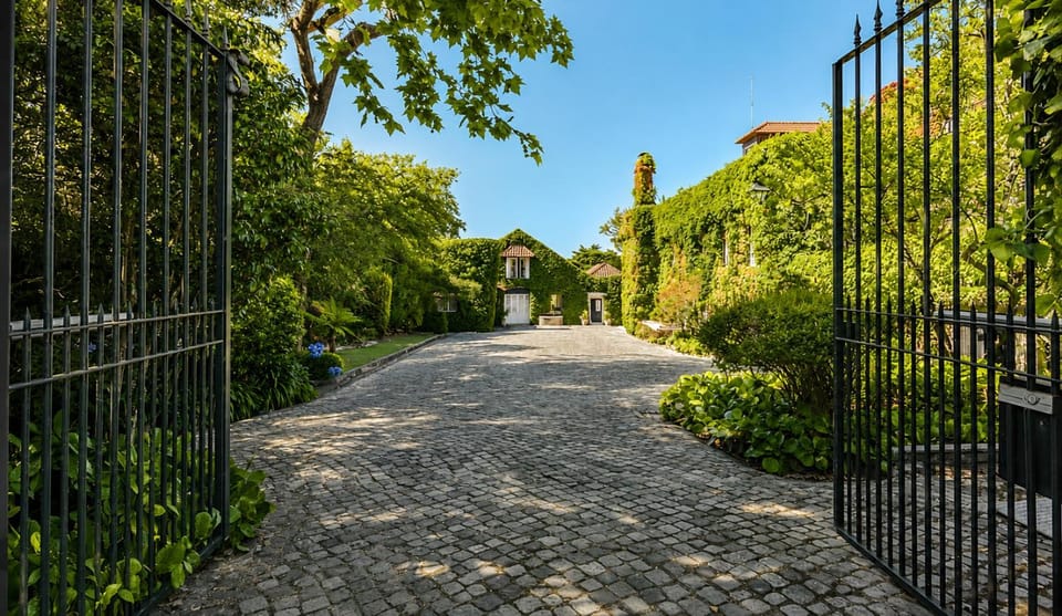 Property building, Facade/entrance, Garden, Garden view