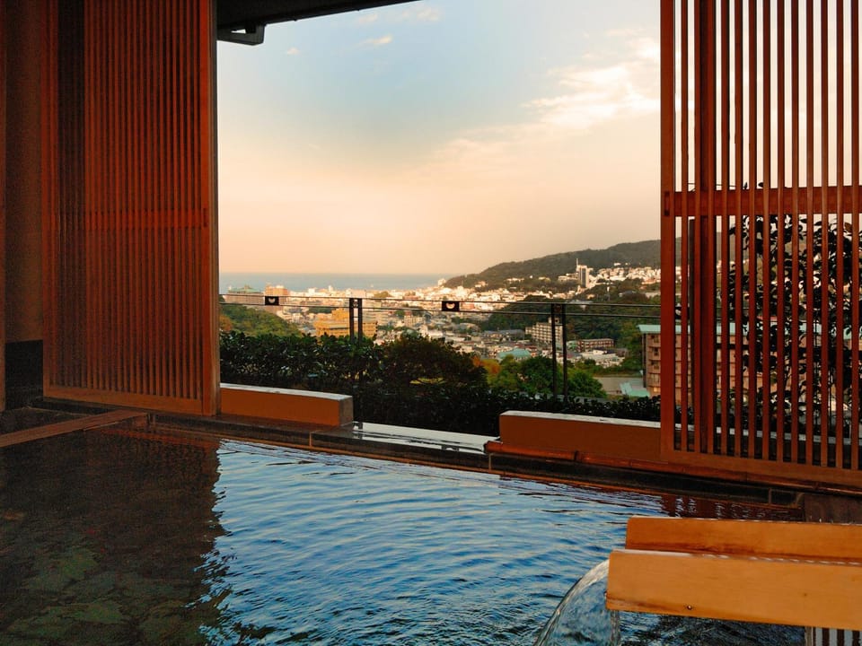 Sunset, Open Air Bath