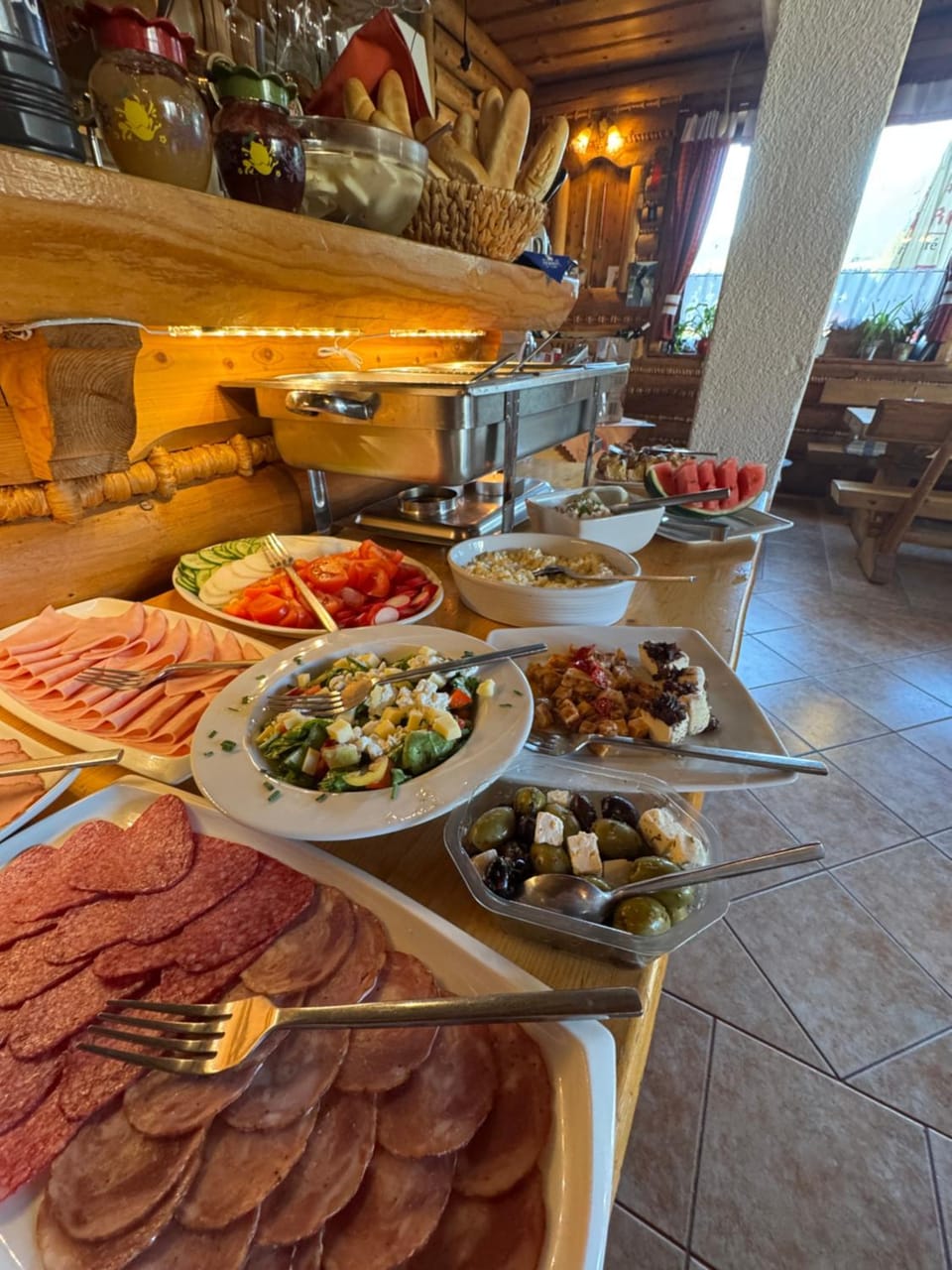 Buffet breakfast