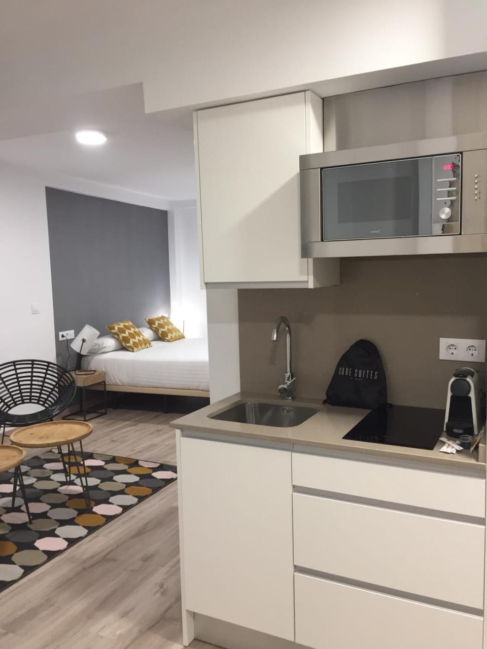Living room, Dining area, Bedroom
