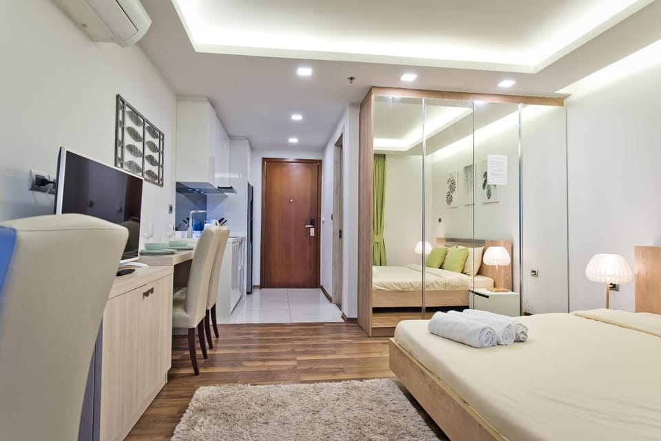 Living room, Bedroom
