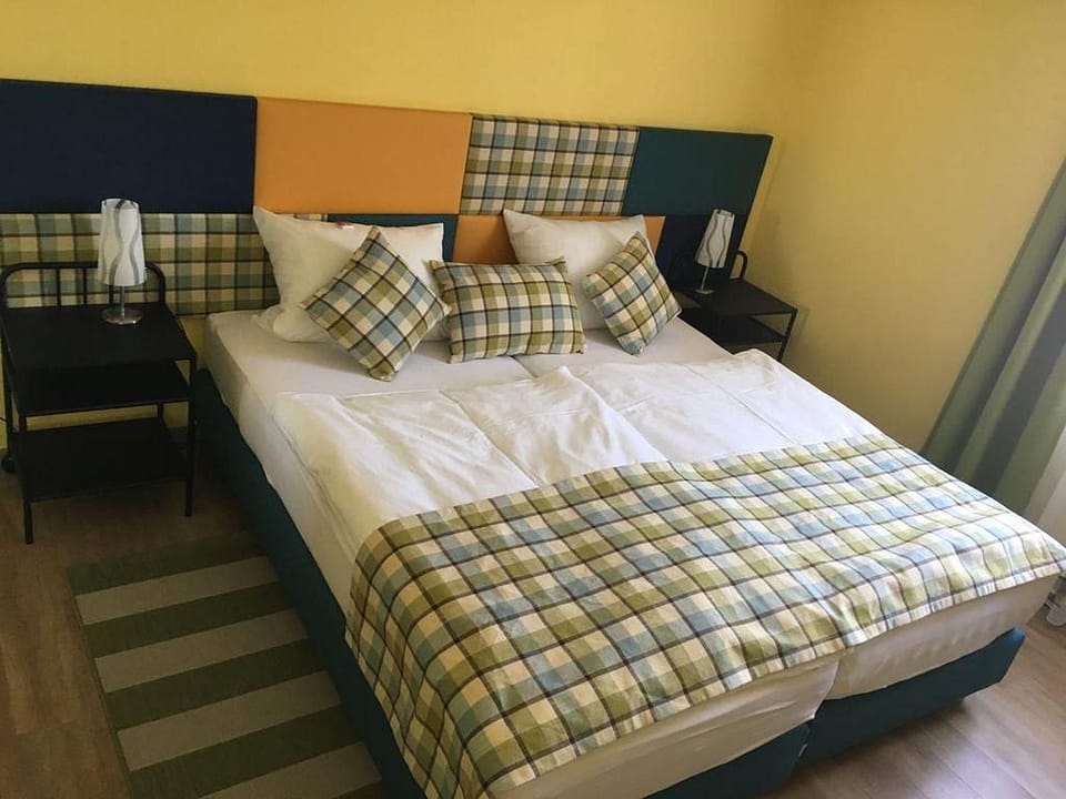 Bed, Decorative detail, Bedroom