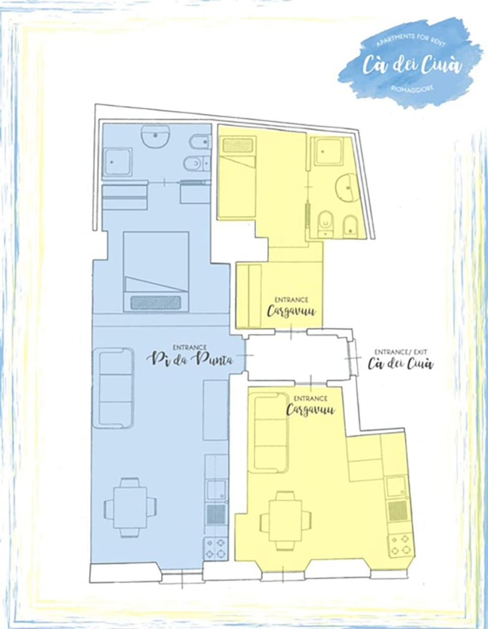 Cà dei Ciuà, Terre Marine Apartment in Riomaggiore